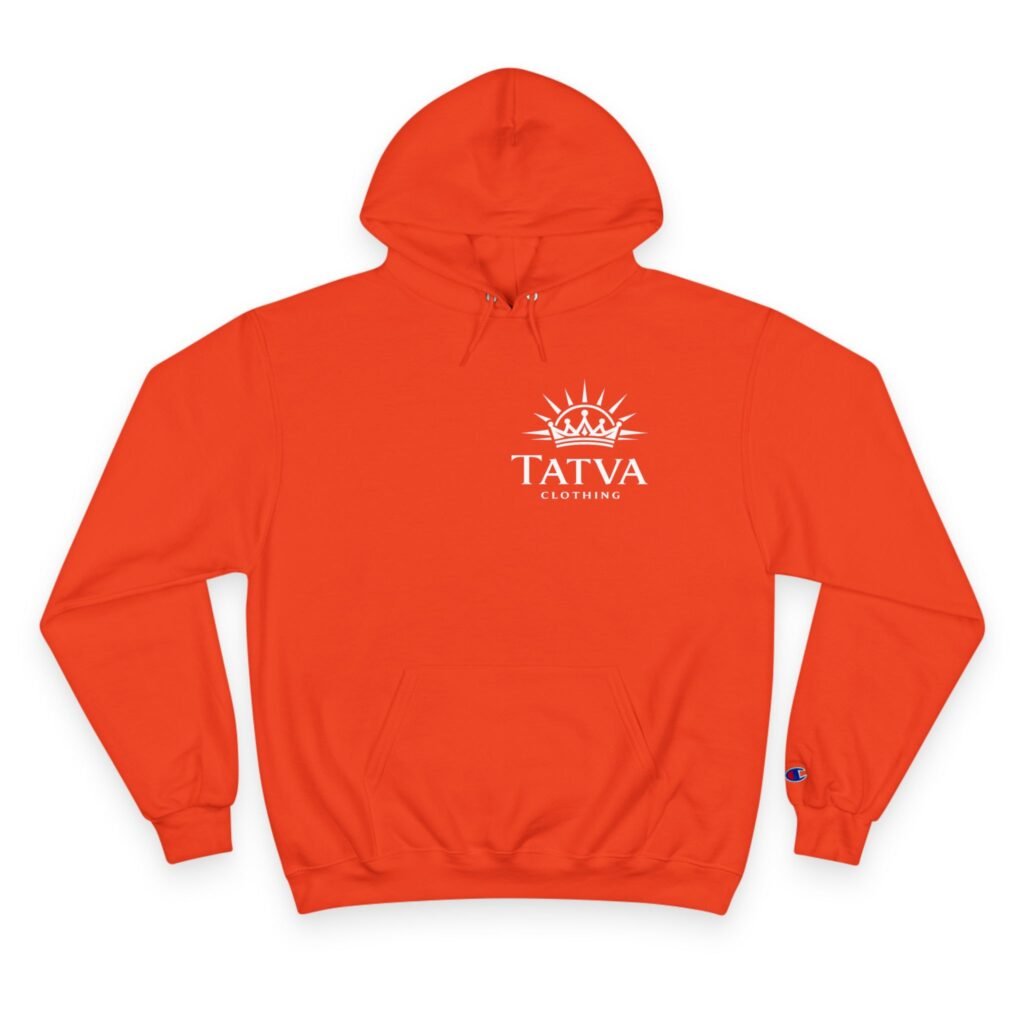 TATVA Essential Hoodie — Orange