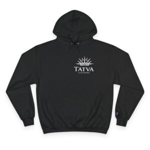 TATVA Essential Hoodie — Black