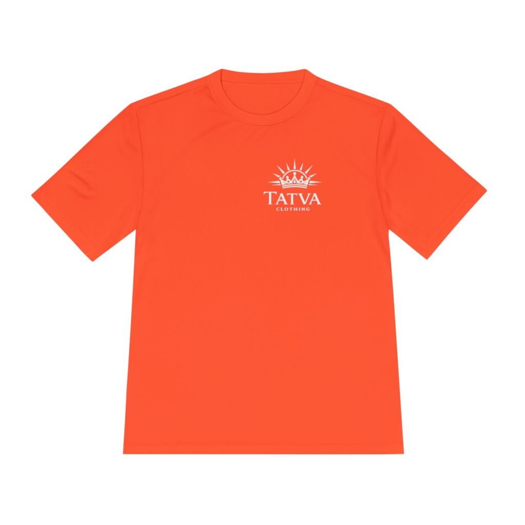 TATVA Essential T-Shirt — Orange