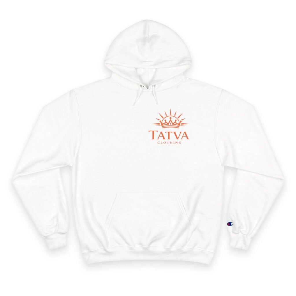 TATVA Essential Hoodie — White