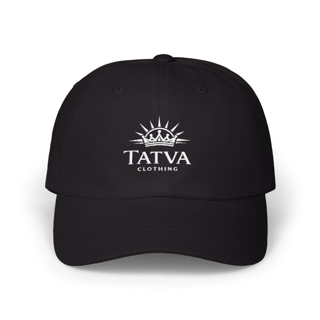 TATVA Essential Cap — Black