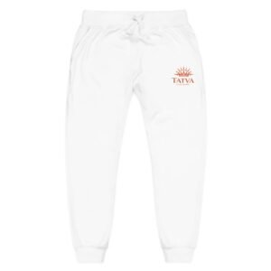 TATVA Essential Sweatpants — White